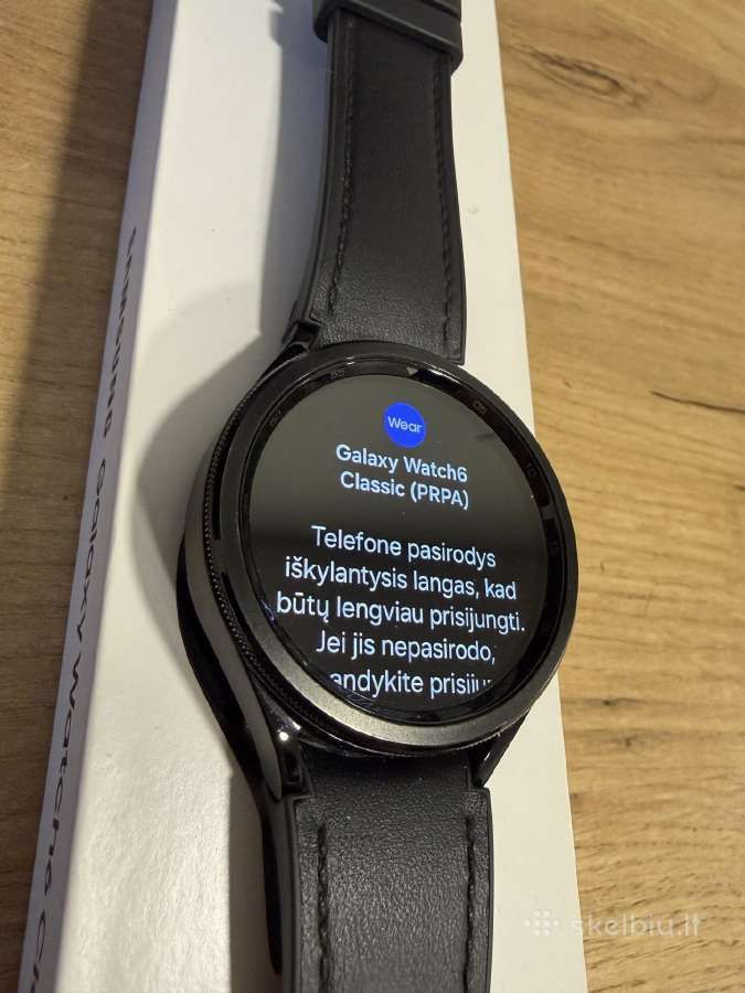 Samsung galaxy watch 6 classic 47mm - nuotraukos Nr. 2