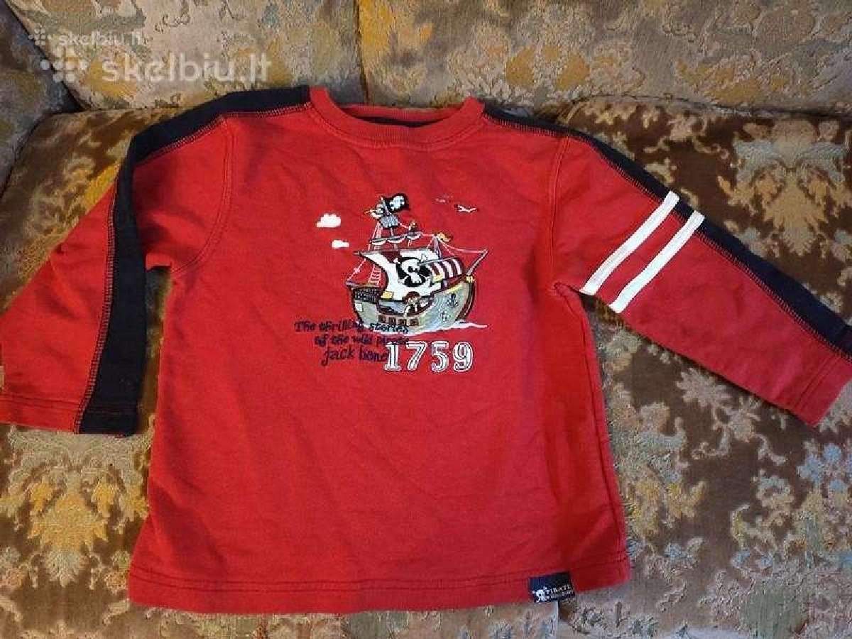 Kokybiskas megztinis berniukui su piratais