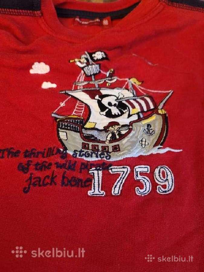 Kokybiskas megztinis berniukui su piratais - nuotraukos Nr. 2