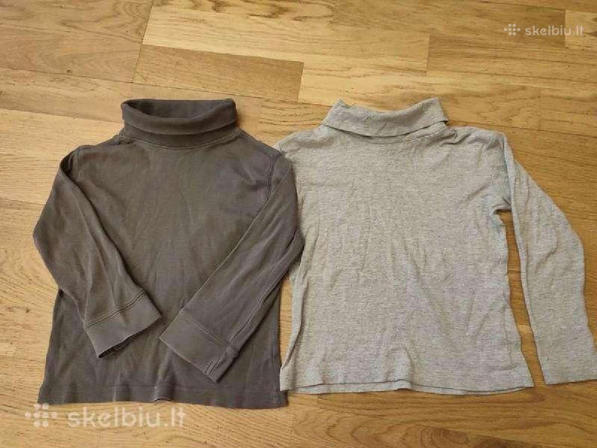 Du golfai berniukui mergaitei 104-110cm, medvilne