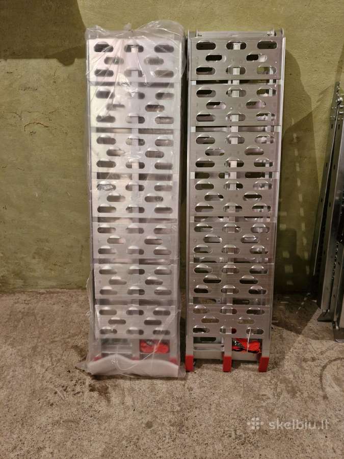 Naujos,sulankstomos užviažiavimo rampos, iki 680kg