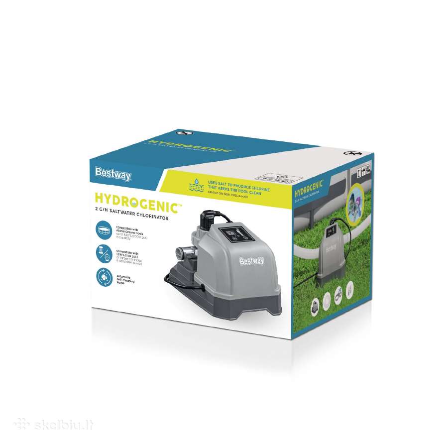 Bestway 58773 Hydrogenic druskingo vandens chlorat - nuotraukos Nr. 8