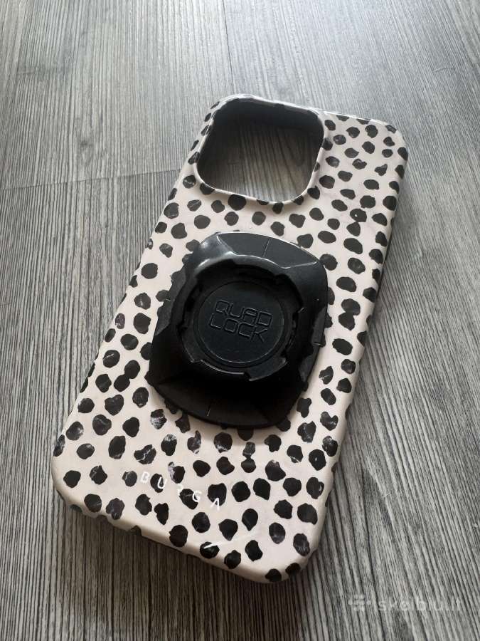 Dėklas iPhone 15pro Burga su Quad Lock