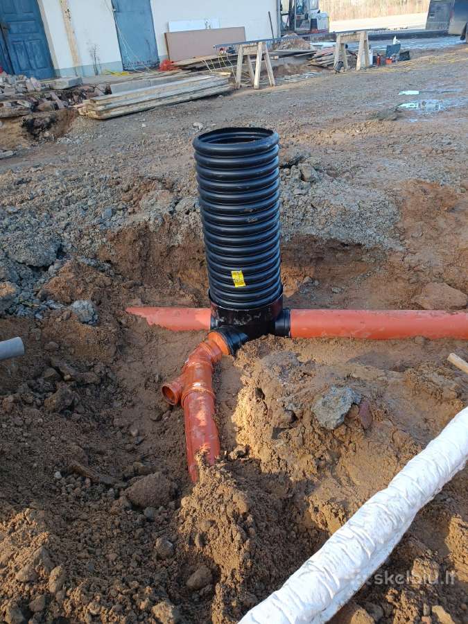 Betonavimas,poliniai pamatai, inžineriniai tinklai - nuotraukos Nr. 14