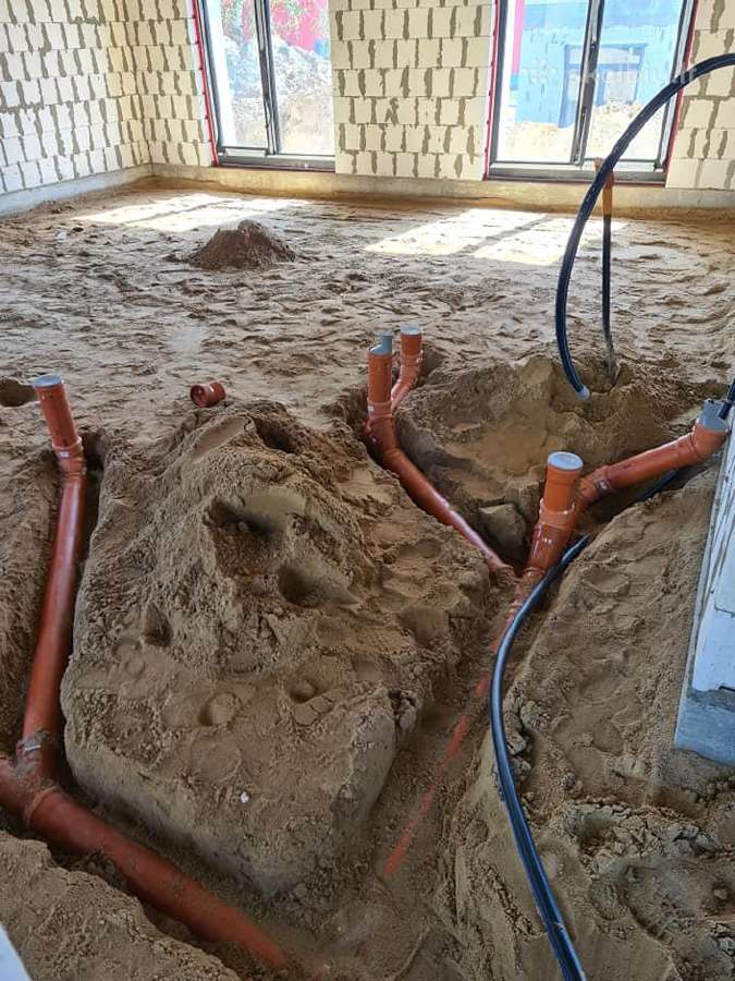 Betonavimas,poliniai pamatai, inžineriniai tinklai - nuotraukos Nr. 15