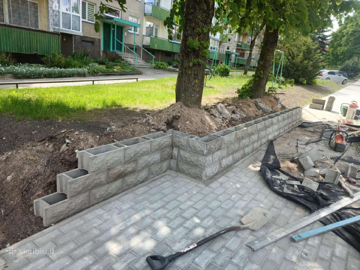 Betonavimas,poliniai pamatai, inžineriniai tinklai - nuotraukos Nr. 11
