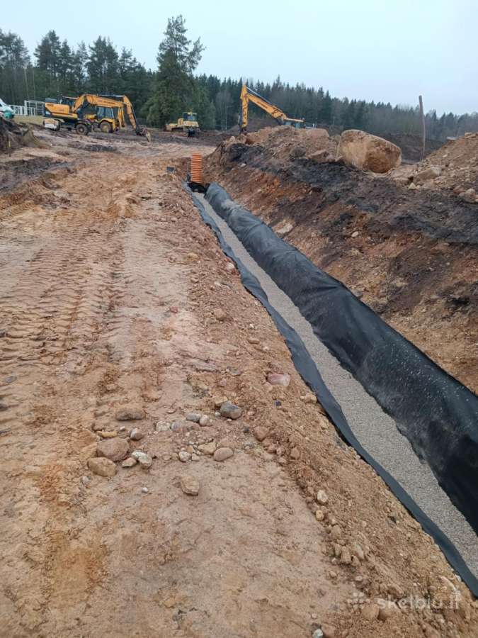 Betonavimas,poliniai pamatai, inžineriniai tinklai - nuotraukos Nr. 18
