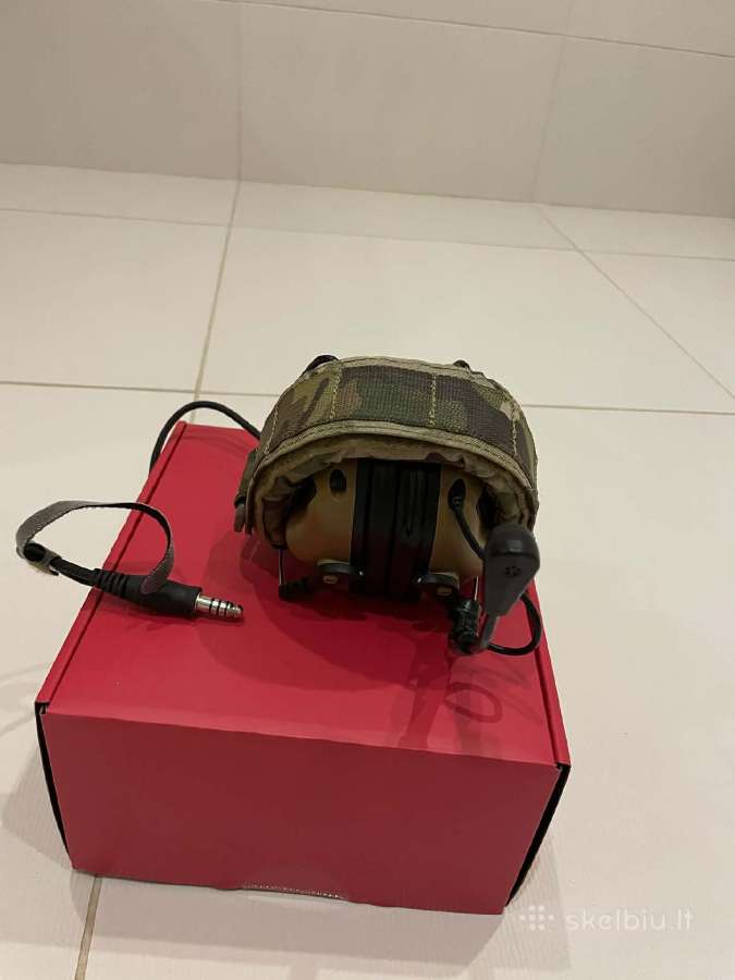 Earmor - "M32 Tactical Mod3" earmor ptt ir racija - nuotraukos Nr. 2