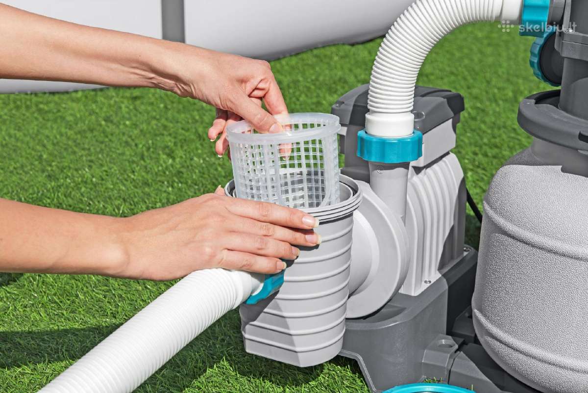 Bestway 58497 smėlio filtras siurblys 6056 L, baka - nuotraukos Nr. 5