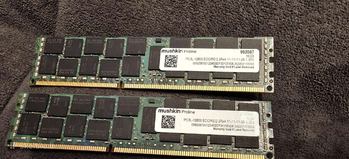 Parduodu mushjin Proline Pc3l Dd3 ramus 32gb