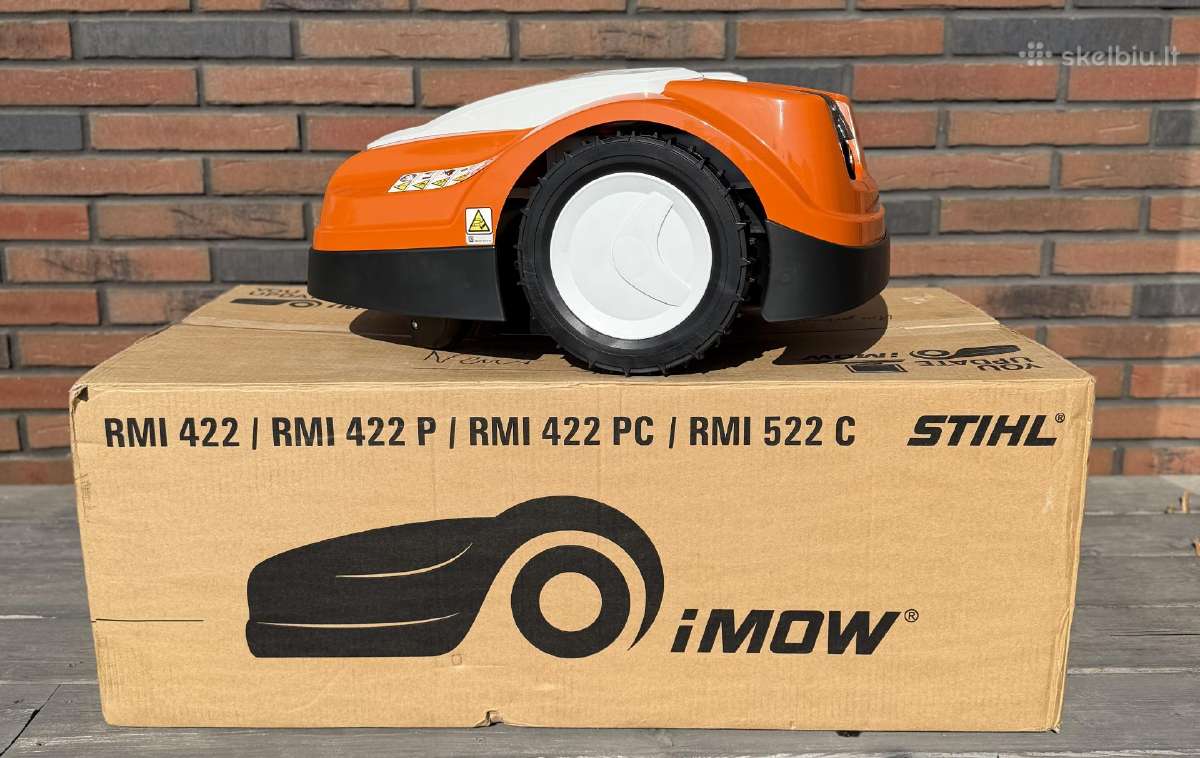 Naujas robotas vejapjovė Stihl Rmi 422