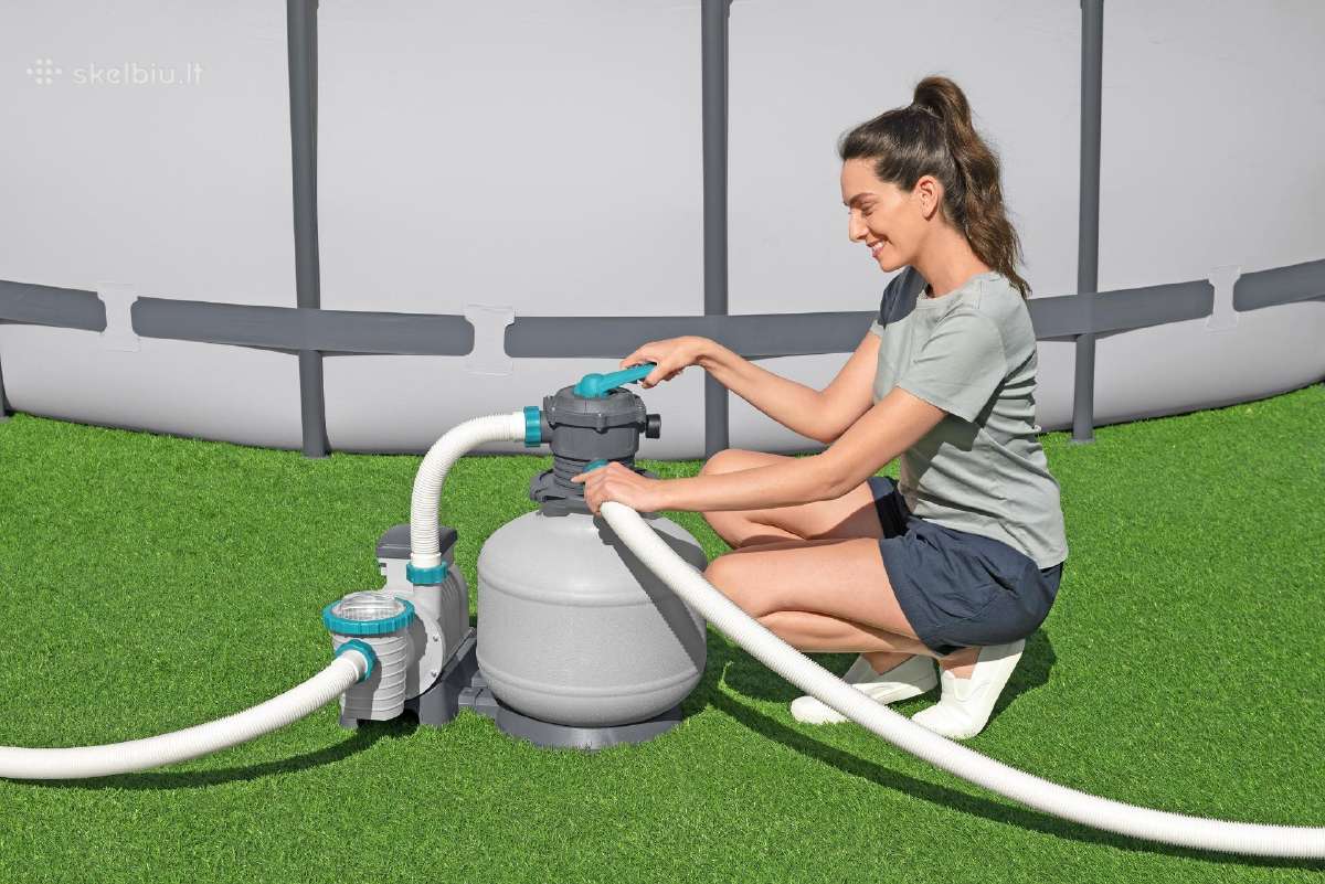 Bestway 58486 smėlio filtras siurblys 11355 L, bak - nuotraukos Nr. 7