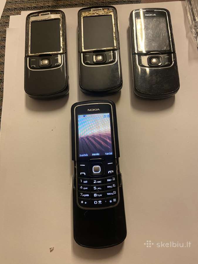 Nokia 8800, defektuoti 2 veikintys, 2 dalimis