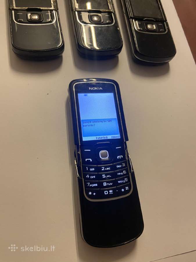 Nokia 8800, defektuoti 2 veikintys, 2 dalimis - nuotraukos Nr. 5