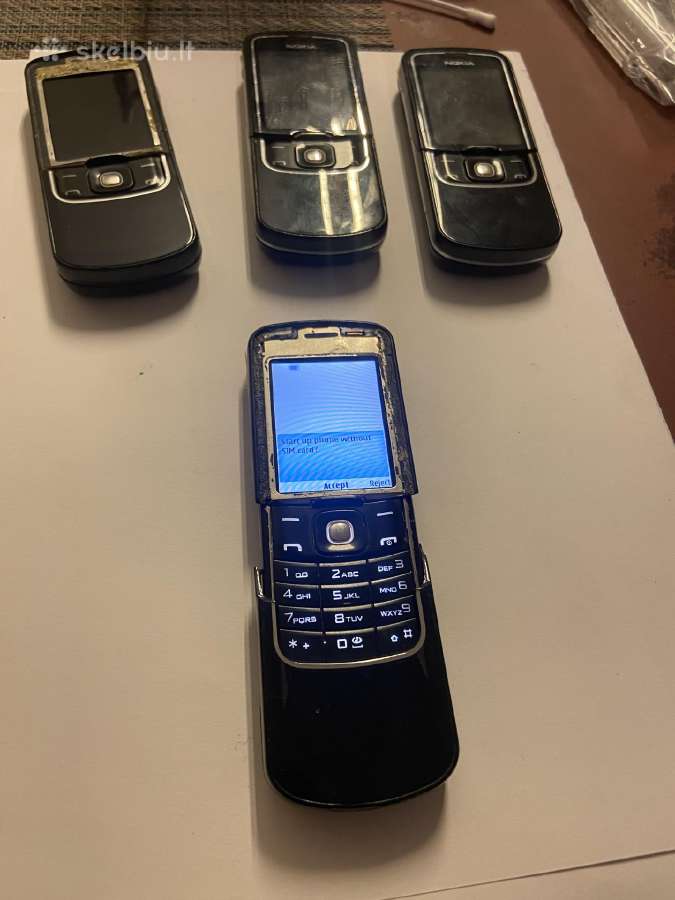 Nokia 8800, defektuoti 2 veikintys, 2 dalimis - nuotraukos Nr. 17
