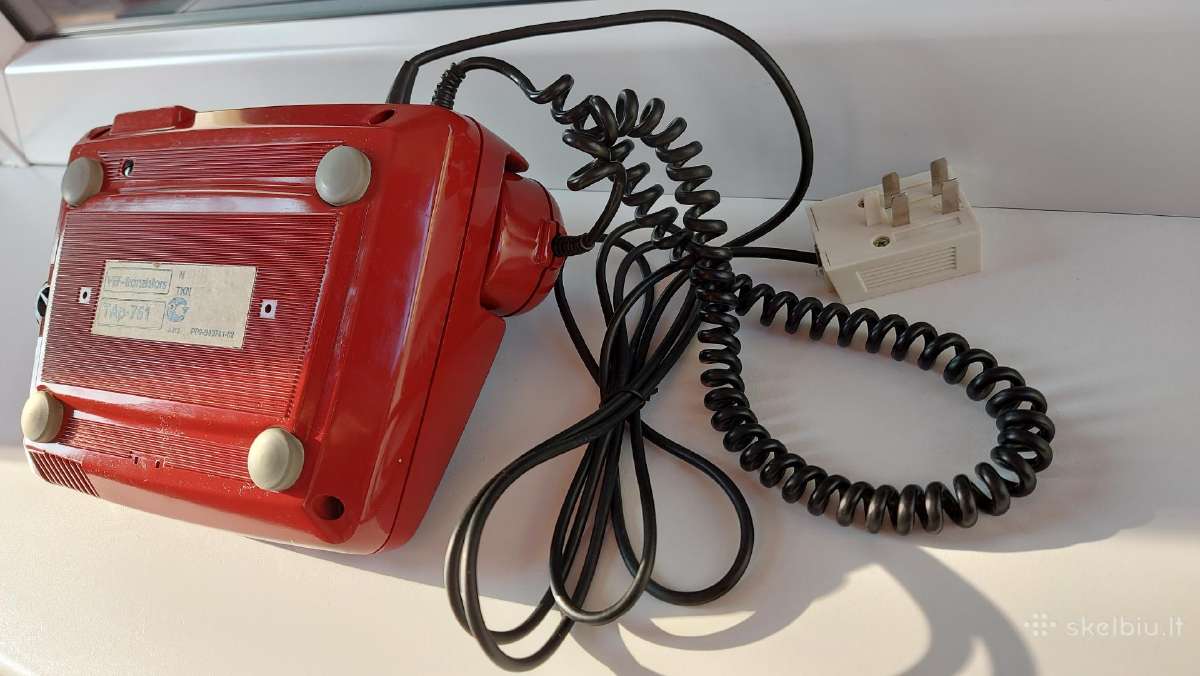 Laidinis telefono aparatas Vef - nuotraukos Nr. 6