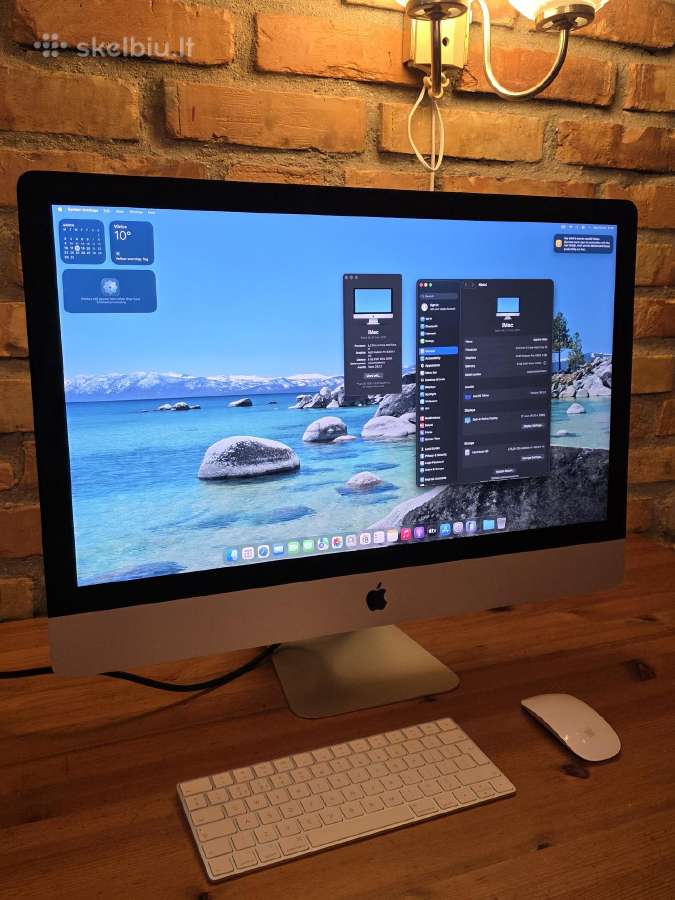 Apple iMac A2115 2020 27" 5k LED 16gb RAM Ne A1419 - nuotraukos Nr. 9