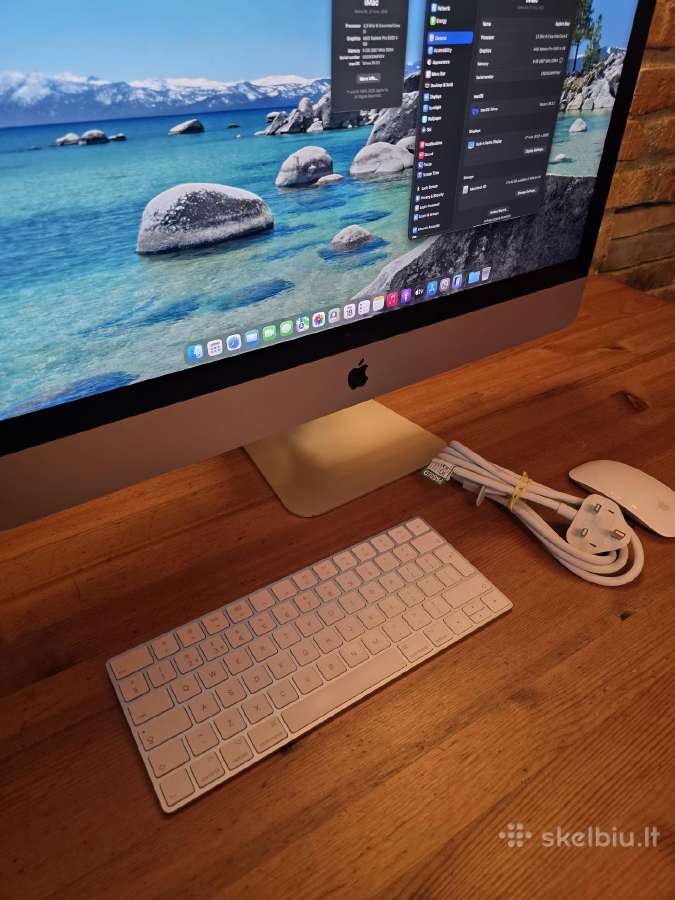 Apple iMac A2115 2020 27" 5k LED 16gb RAM Ne A1419 - nuotraukos Nr. 15
