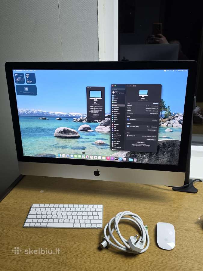 Apple iMac A2115 2020 metų, 27" 5k LED 16gb A1419 - nuotraukos Nr. 21