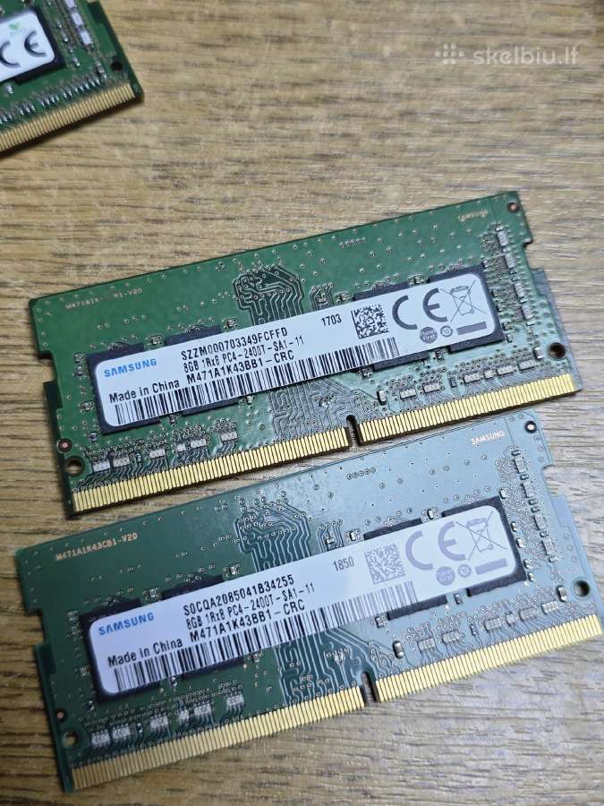 8gb Ddr3 Ddr4 Nesiojamo Kompiuterio Ramai SSD M.2 - nuotraukos Nr. 10