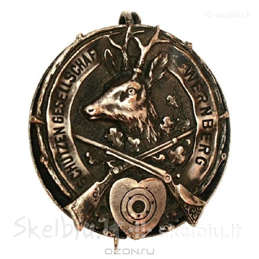 Pirksiu su medžiokle susijusiu medaliu - nuotraukos Nr. 6
