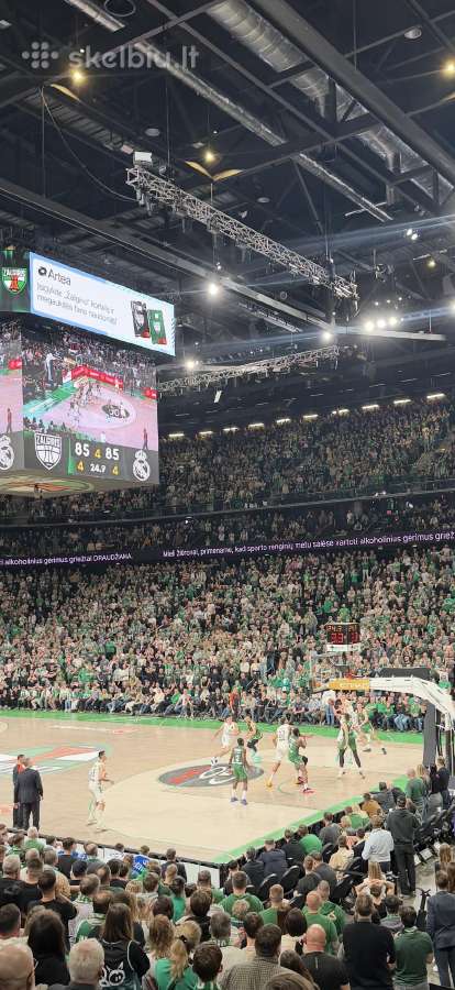 Du bilietai Žalgiris Bayern 108 sektorius - nuotraukos Nr. 2