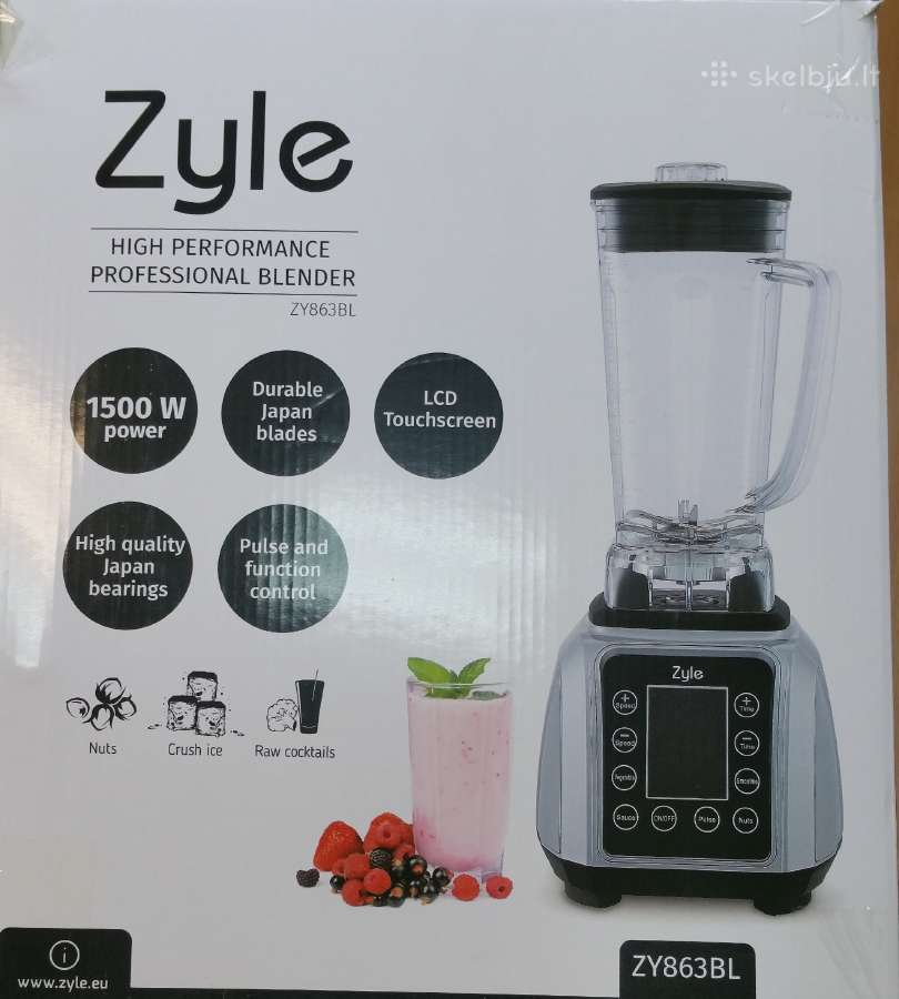 Blenderis Zyle Zy858bl 2l 2200w red naujas - nuotraukos Nr. 7