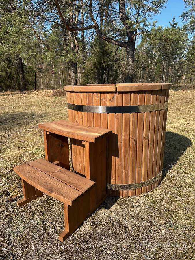 Šalto vandens vonelė. Ledo vonia. Stock 125 - nuotraukos Nr. 6