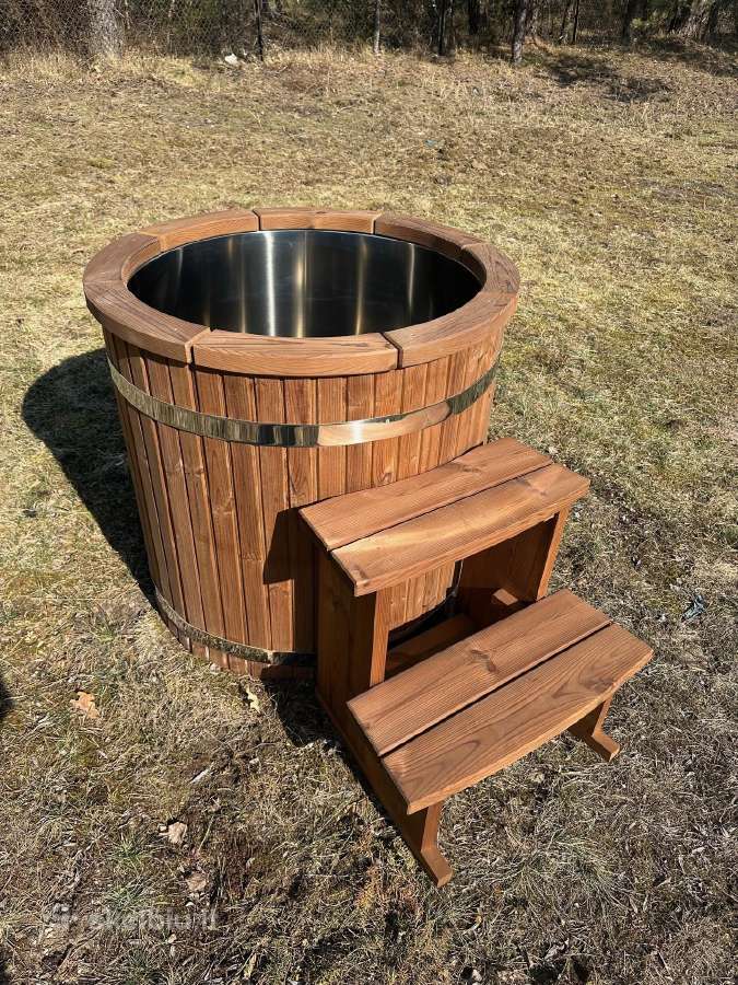 Šalto vandens vonelė. Ledo vonia. Stock 125 - nuotraukos Nr. 7