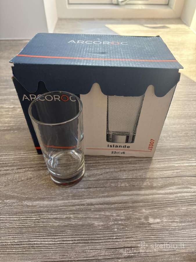 Arcoroc stiklinės - nuotraukos Nr. 2