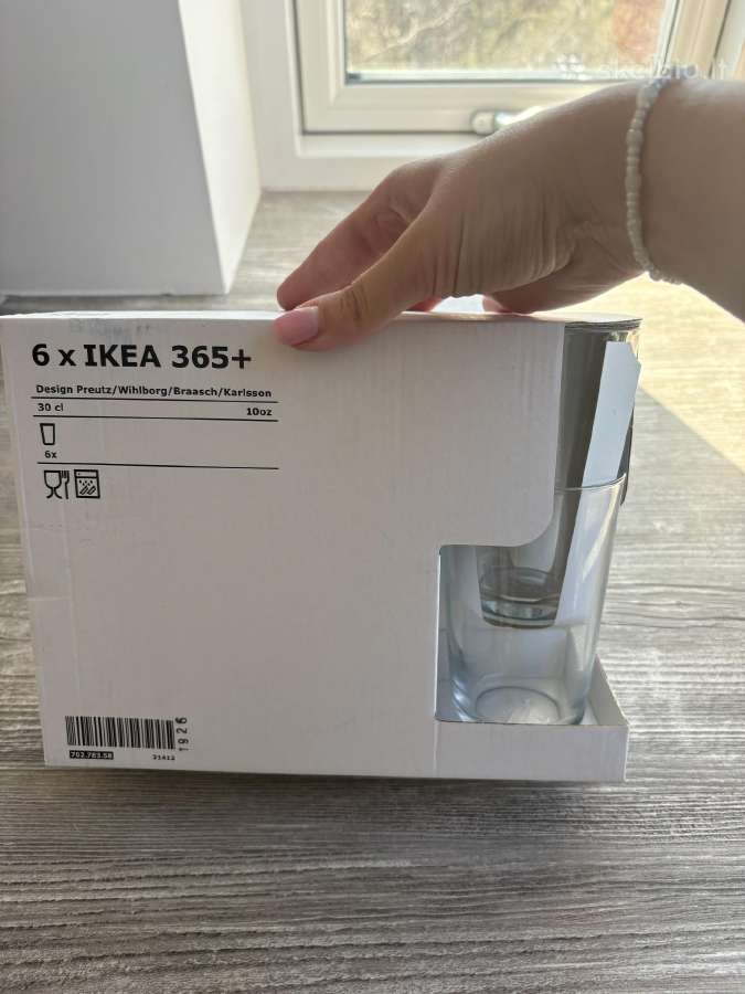 Ikea stiklinės - nuotraukos Nr. 2