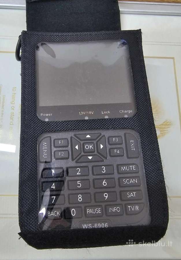 Satlink ws-6906 palydovinis signalo ieškiklis