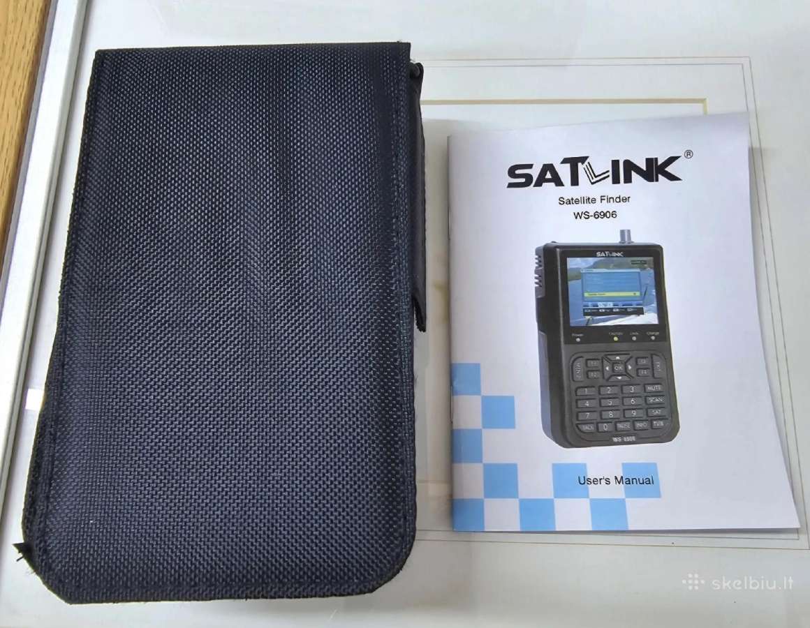 Satlink ws-6906 palydovinis signalo ieškiklis - nuotraukos Nr. 3