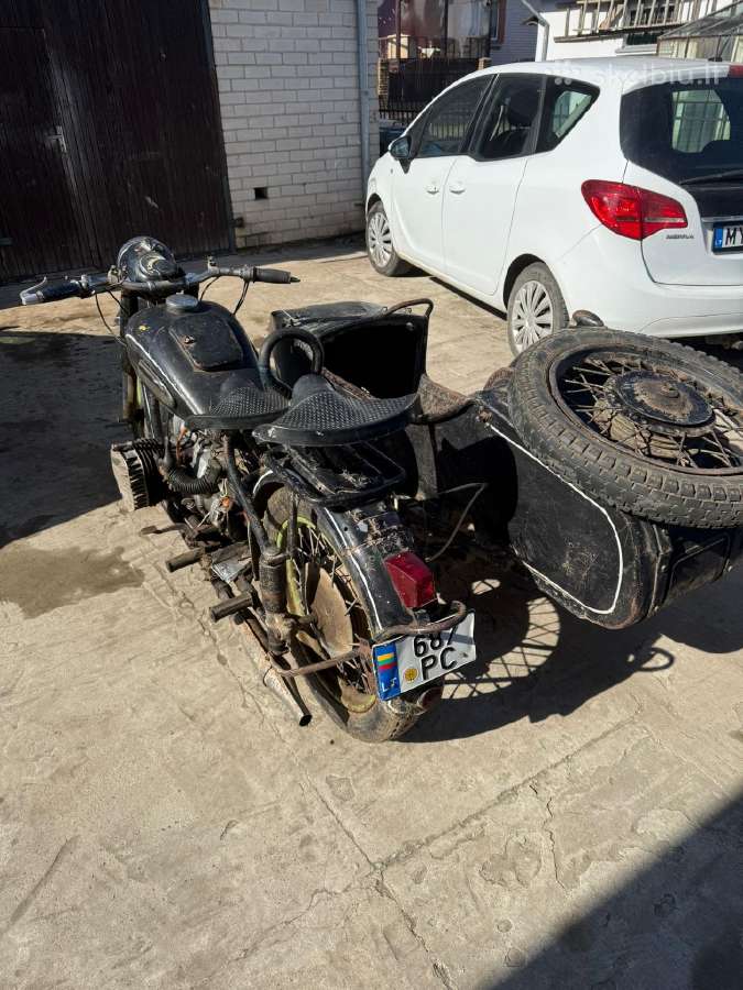 Parduodamas 1957 metų motociklas M72 - nuotraukos Nr. 3