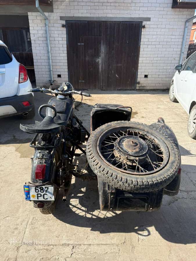 Parduodamas 1957 metų motociklas M72 - nuotraukos Nr. 4