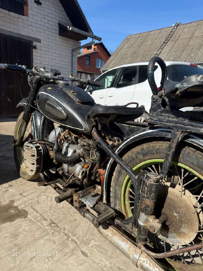 Parduodamas 1957 metų motociklas M72 - nuotraukos Nr. 6