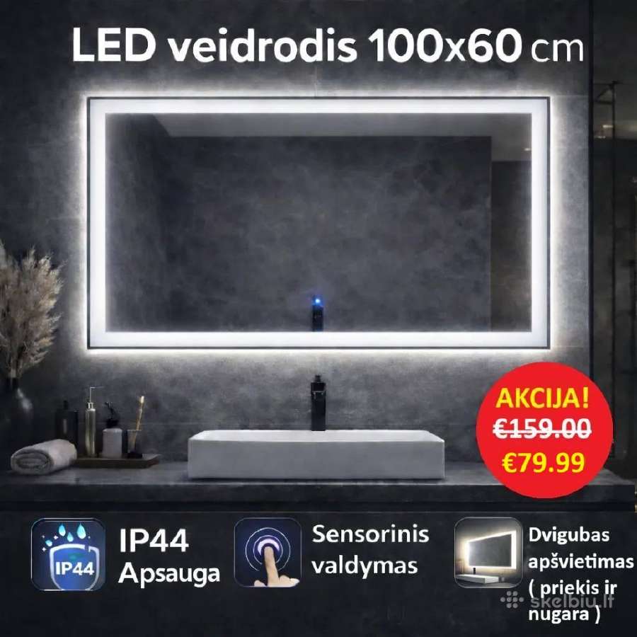 Premium LED veidrodis , LED veidrodziai pigiau - nuotraukos Nr. 2