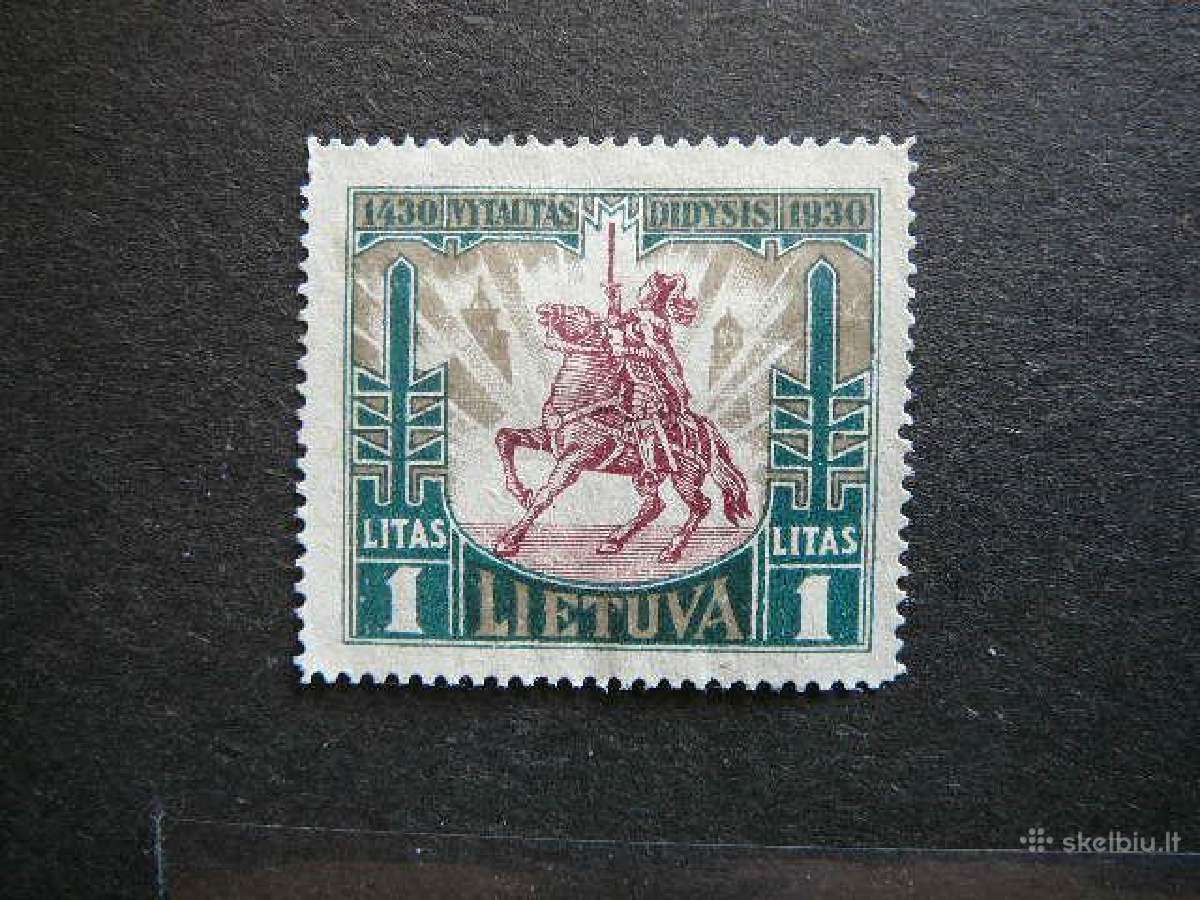 Lietuva 1930 Vytautas Didysis svarus lit302s