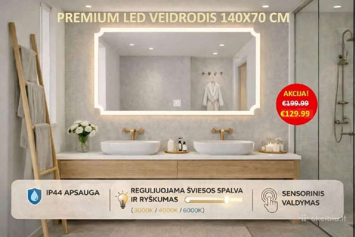 Premium LED veidrodis , LED veidrodziai pigiau - nuotraukos Nr. 4