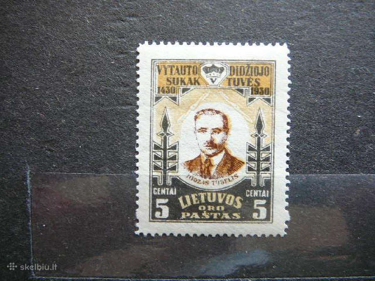 Lietuva 1930 Vytautas J. Tubelis svarus lit307sp