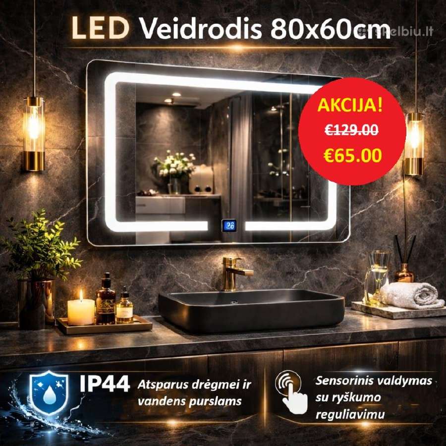 Premium LED veidrodis , LED veidrodziai pigiau - nuotraukos Nr. 6