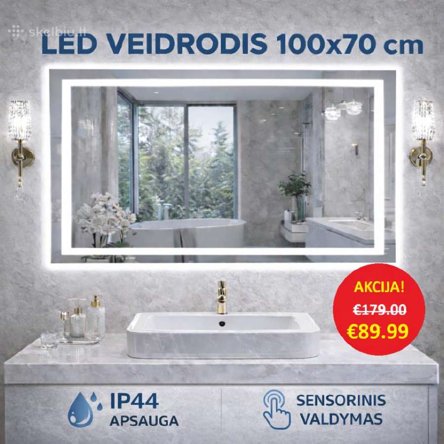 Premium LED veidrodis , LED veidrodziai pigiau - nuotraukos Nr. 9