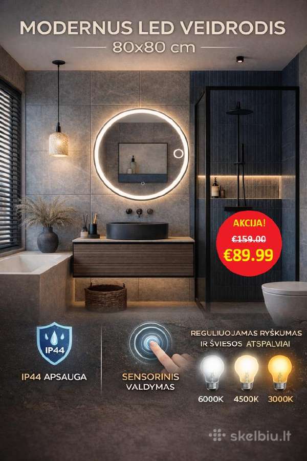 Premium LED veidrodis , LED veidrodziai pigiau - nuotraukos Nr. 10