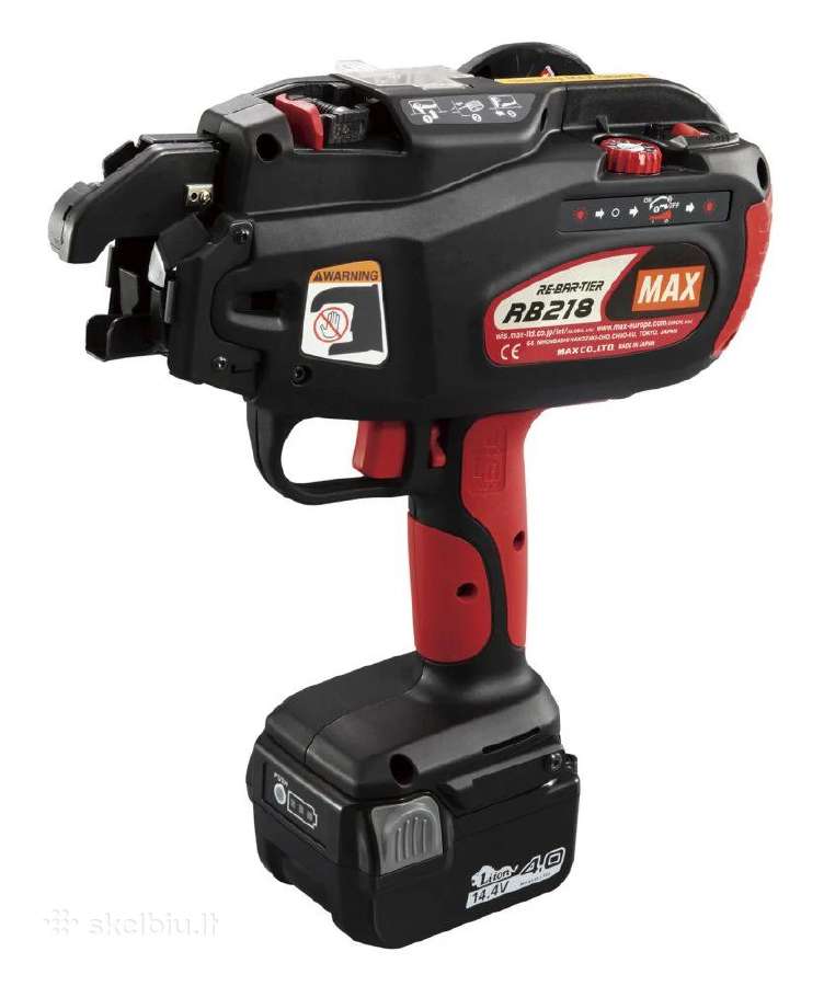 Akumuliatorinis rišimo įrankis Max Rb218 Naujas