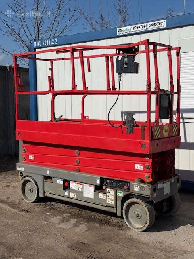 Žirklinis keltuvas Haulotte Compact 10n, 142 val - nuotraukos Nr. 6