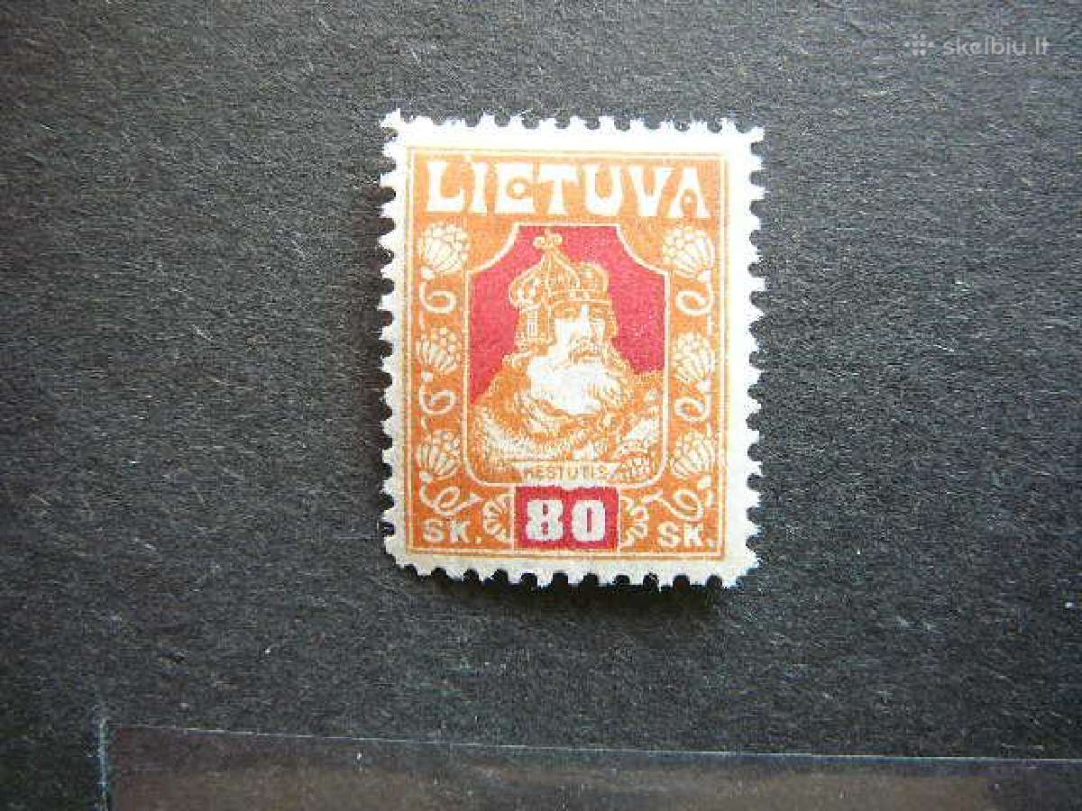 Lietuva 1921 Kestutis svarus lit94sp