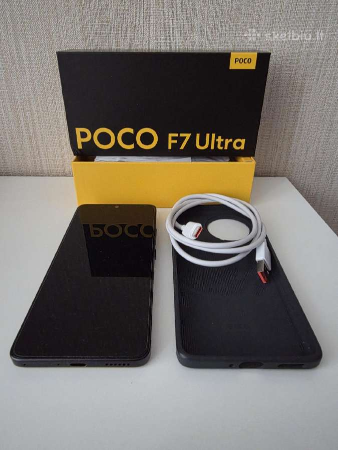 Poco F7 Ultra Yellow 512gb - nuotraukos Nr. 2