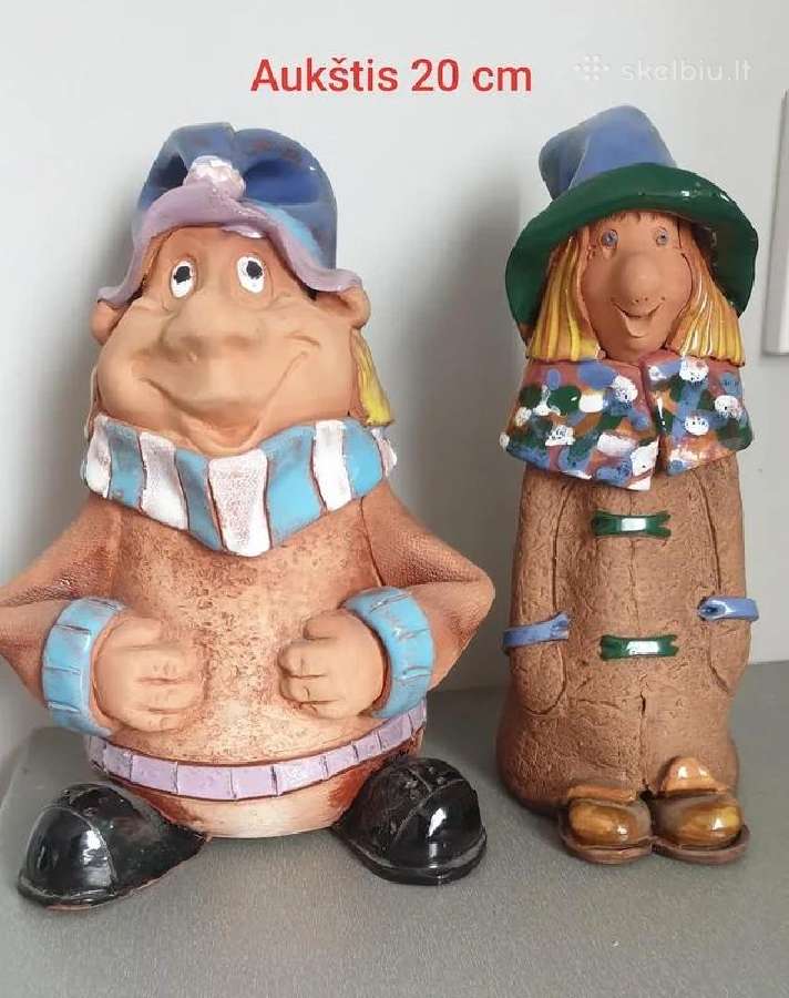 Taupyklė keramikinė Nykštukas aukštis 20 cm Kaune