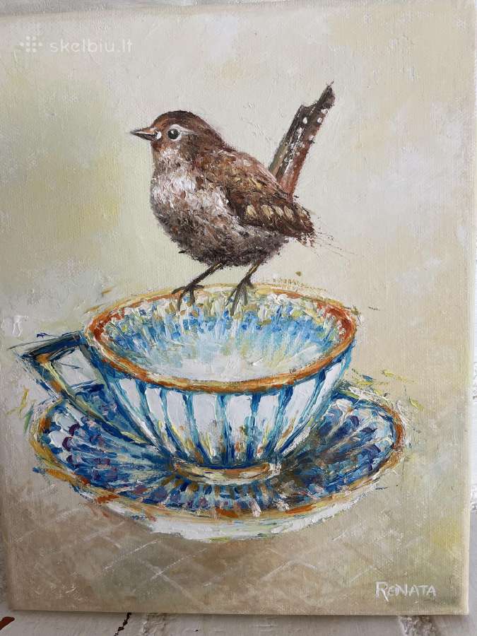 Drobė,aliejus  30x24 cm