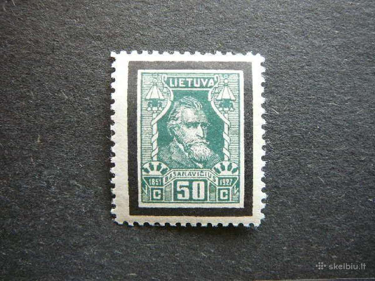 Lietuva 1927 J. Basanavicius Mlh lit276sp